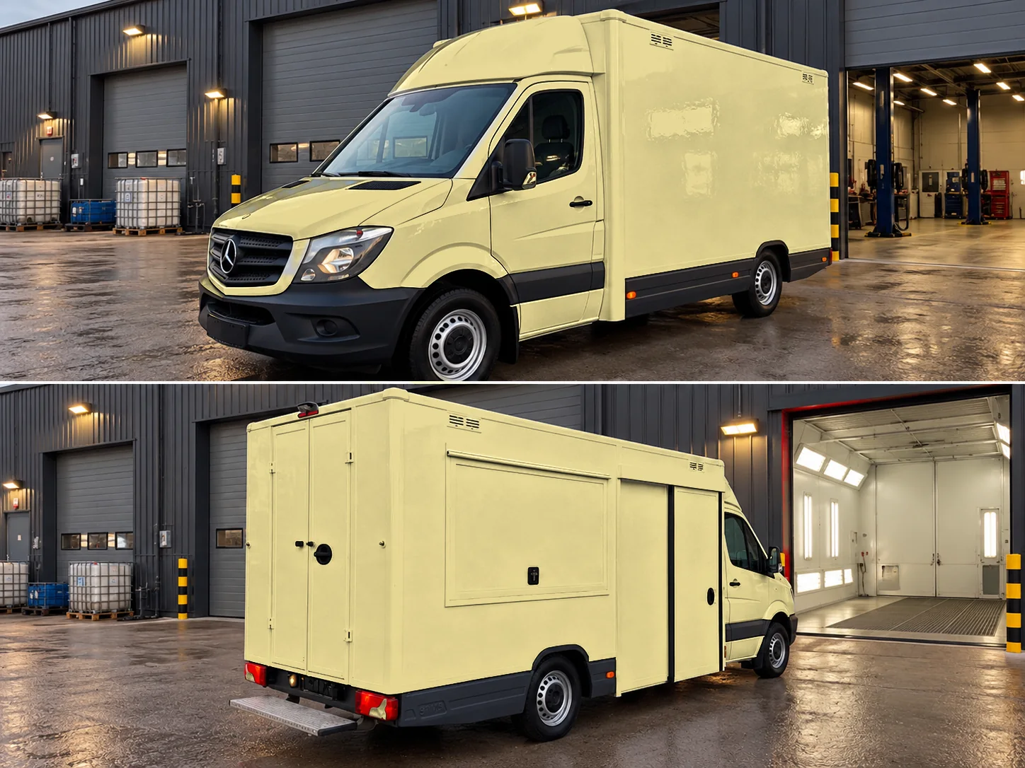 Mercedes Sprinter 2014-2016 year RAL 1015