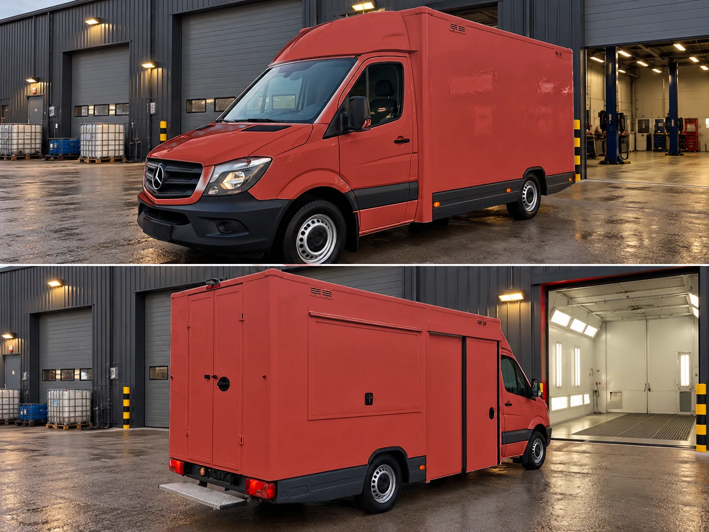 Mercedes Sprinter 2014-2016 year RAL 3000