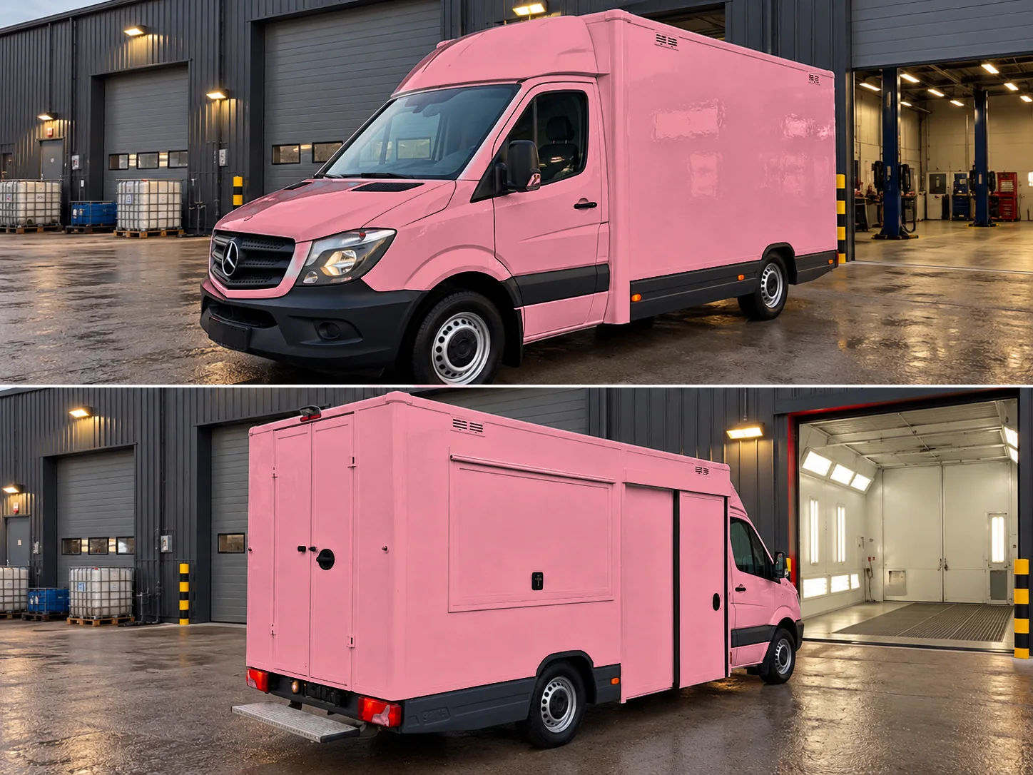 Mercedes Sprinter 2014-2016 year RAL 3015