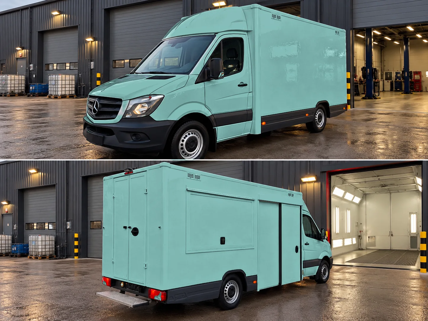 Mercedes Sprinter 2014-2016 year RAL 6027