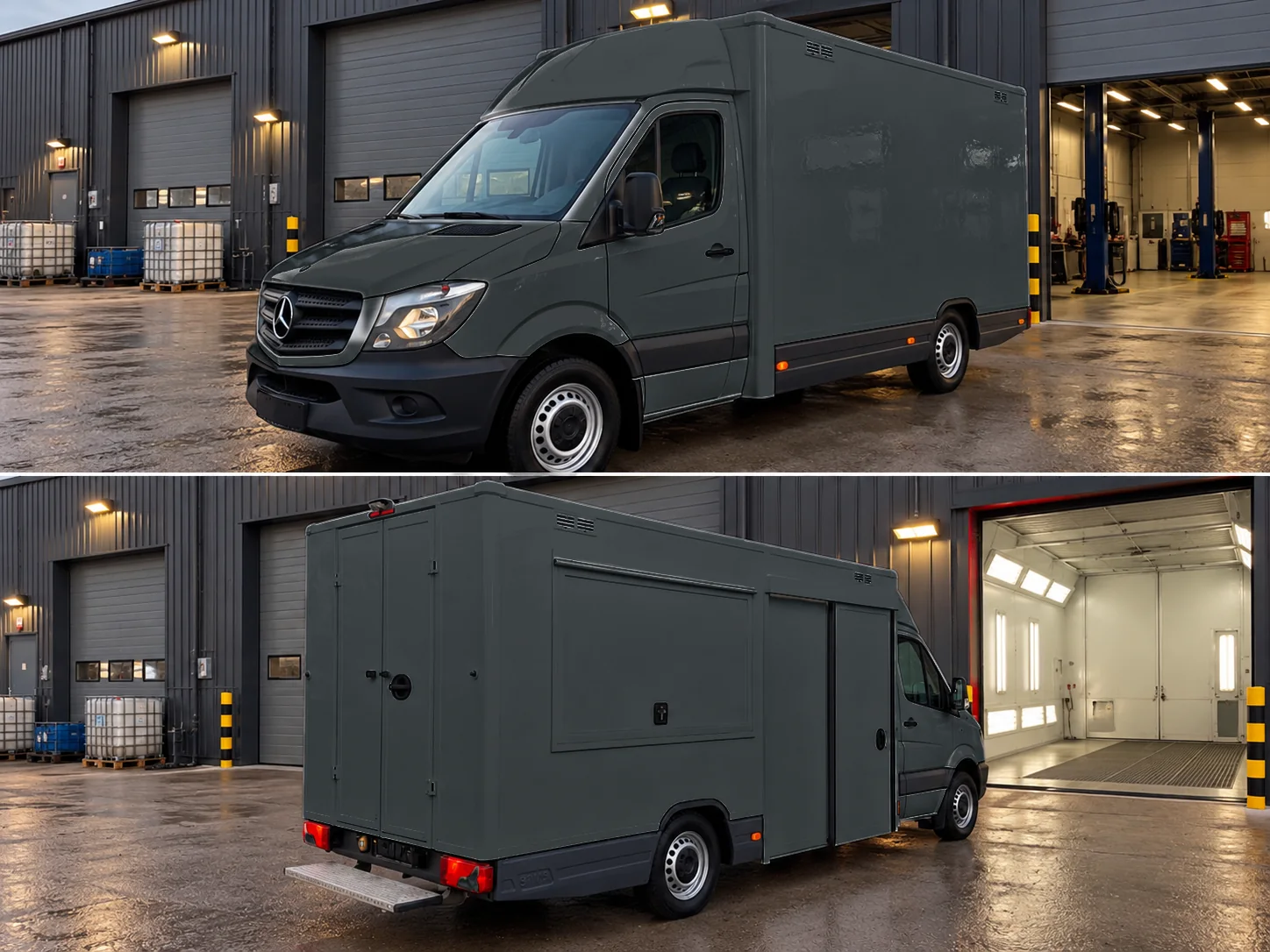 Mercedes Sprinter 2014-2016 year RAL 7016