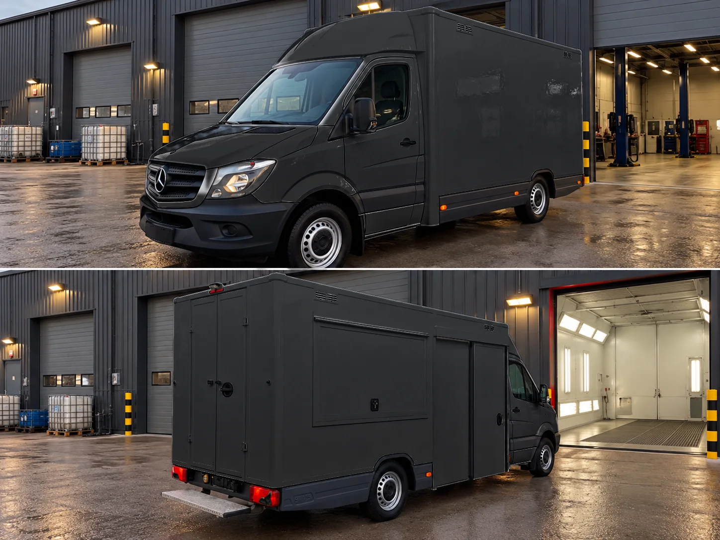 Mercedes Sprinter 2014-2016 year RAL 9005