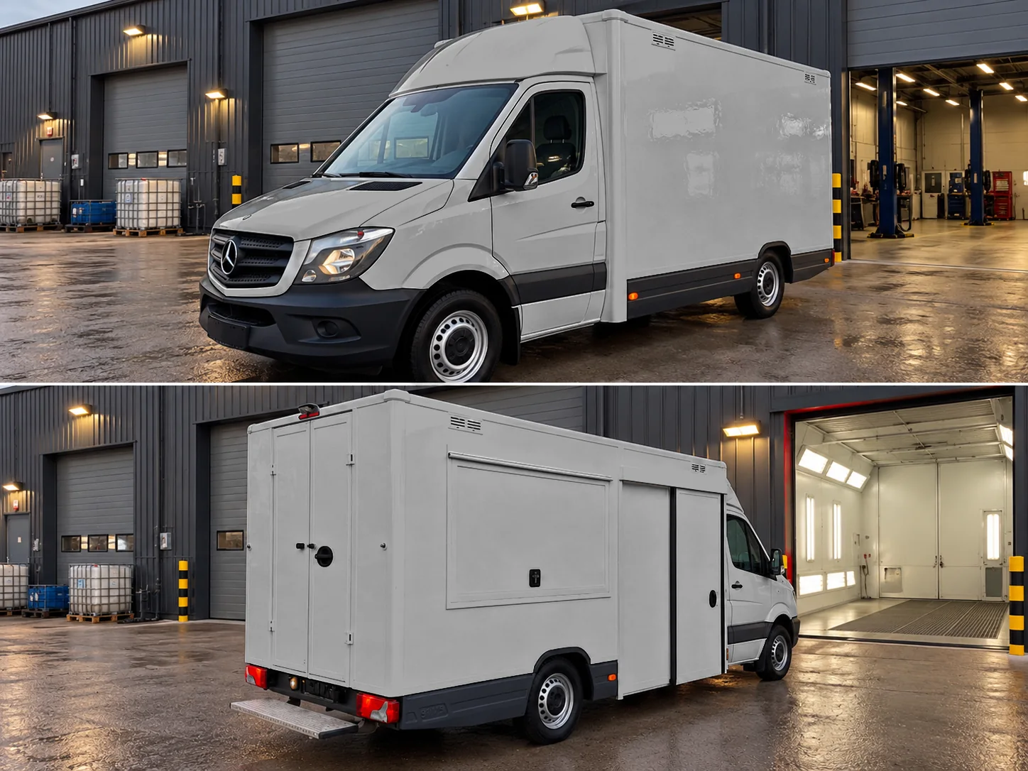 Mercedes Sprinter 2014-2016 year RAL 9006