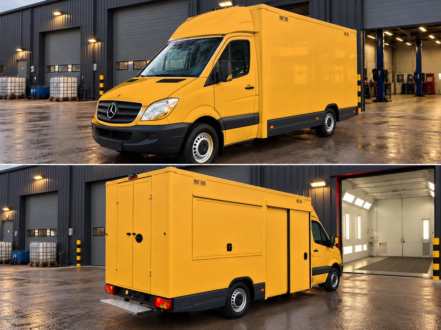 Mercedes Sprinter 2011-2013 year RAL 1003
