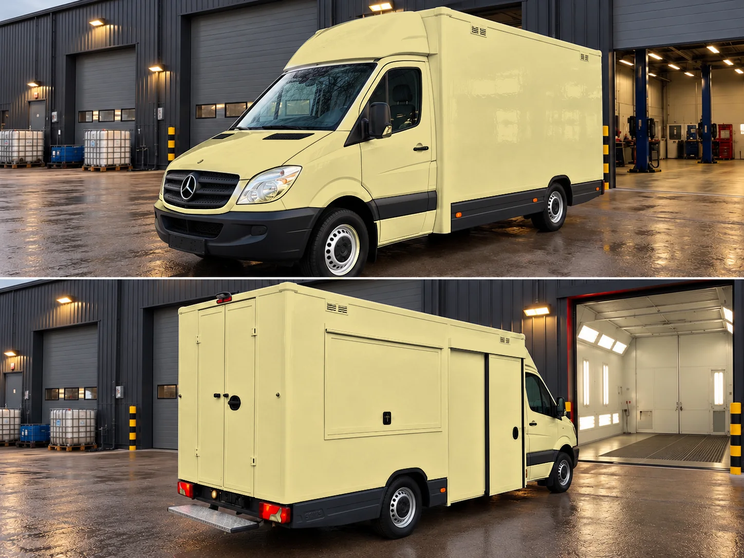 Mercedes Sprinter 2011-2013 year RAL 1015