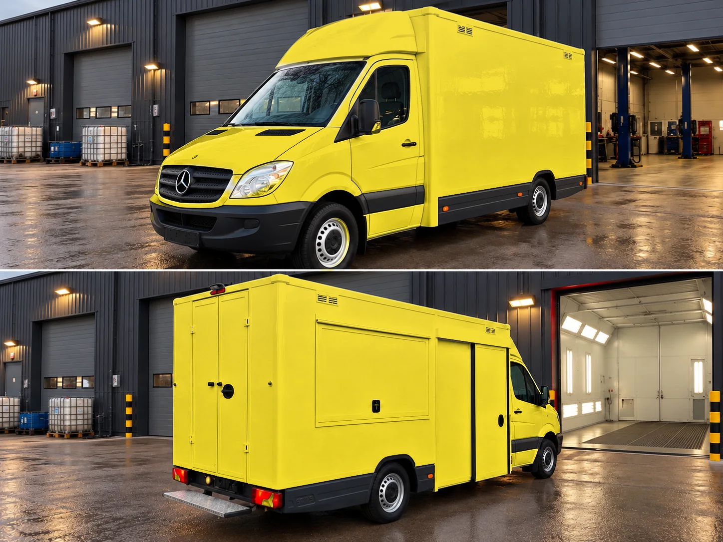 Mercedes Sprinter 2011-2013 year RAL 1021