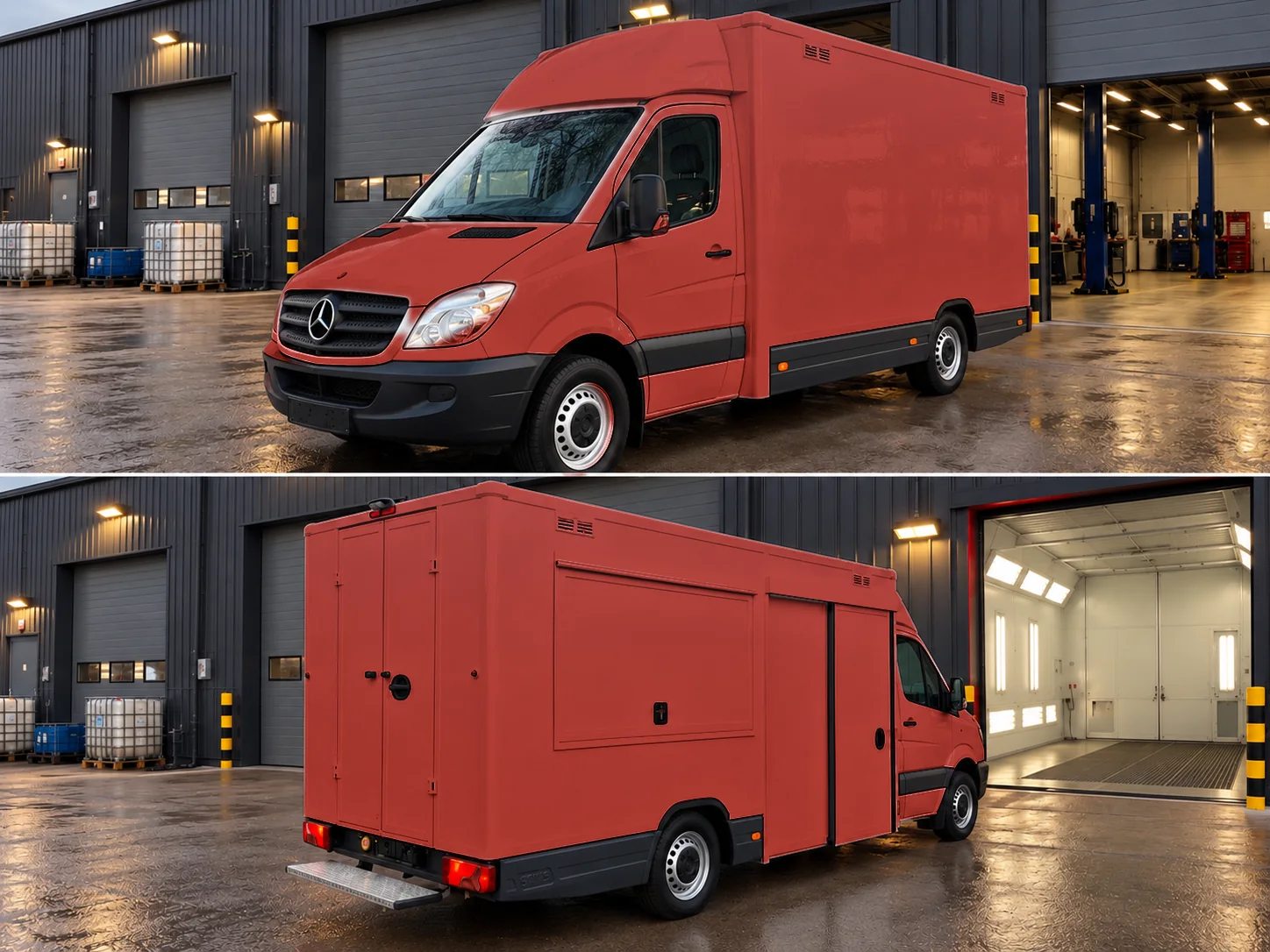Mercedes Sprinter 2011-2013 year RAL 3000