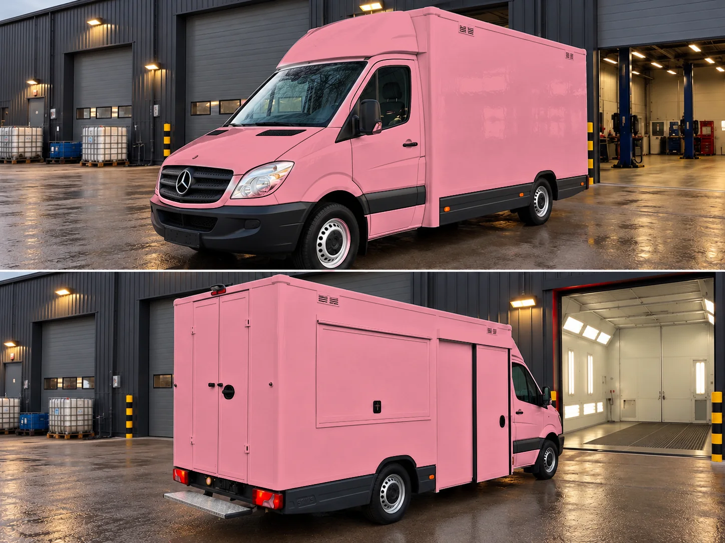 Mercedes Sprinter 2011-2013 year RAL 3015
