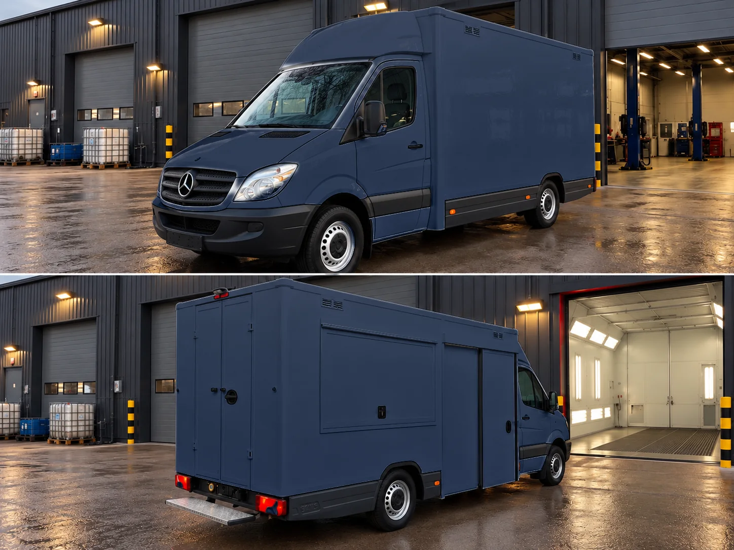 Mercedes Sprinter 2011-2013 year RAL 5010
