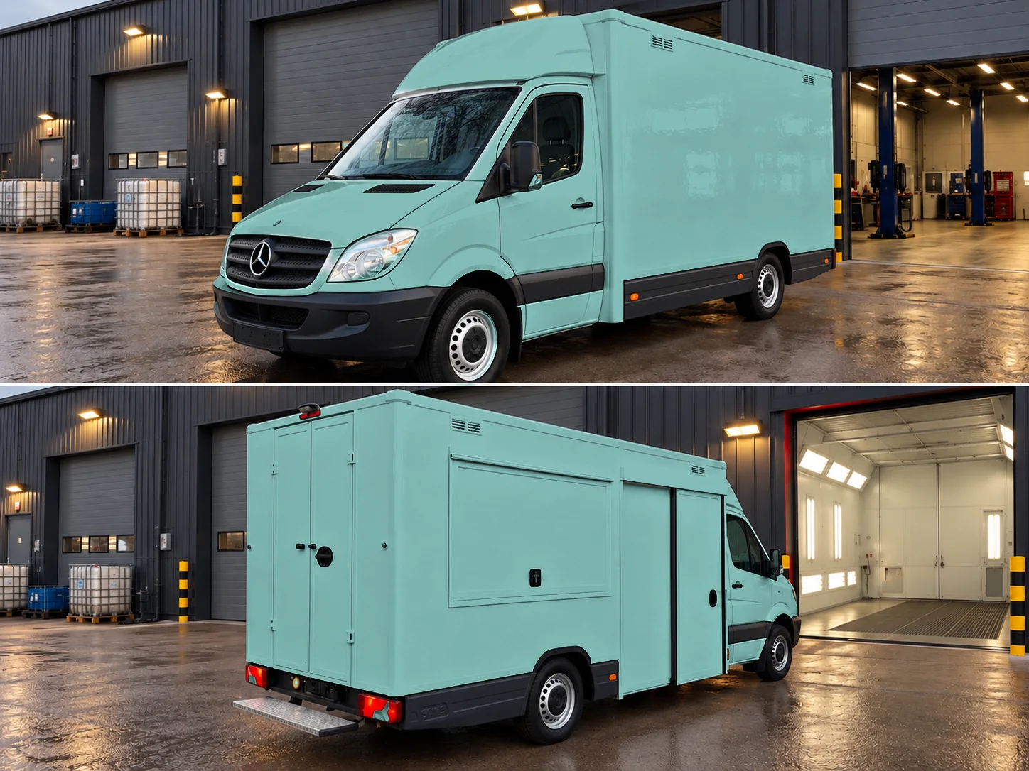 Mercedes Sprinter 2011-2013 year RAL 6027