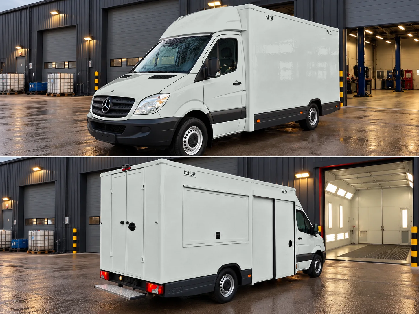Mercedes Sprinter 2011-2013 year RAL 7035