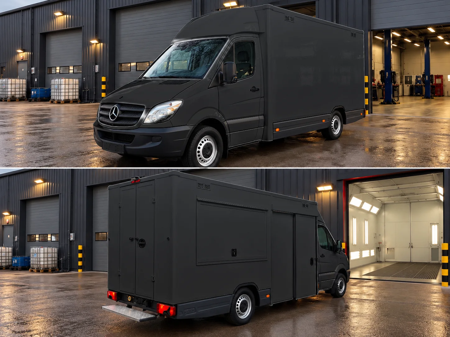 Mercedes Sprinter 2011-2013 year RAL 9005