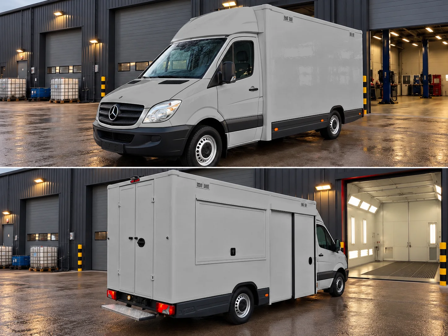 Mercedes Sprinter 2011-2013 year RAL 9006